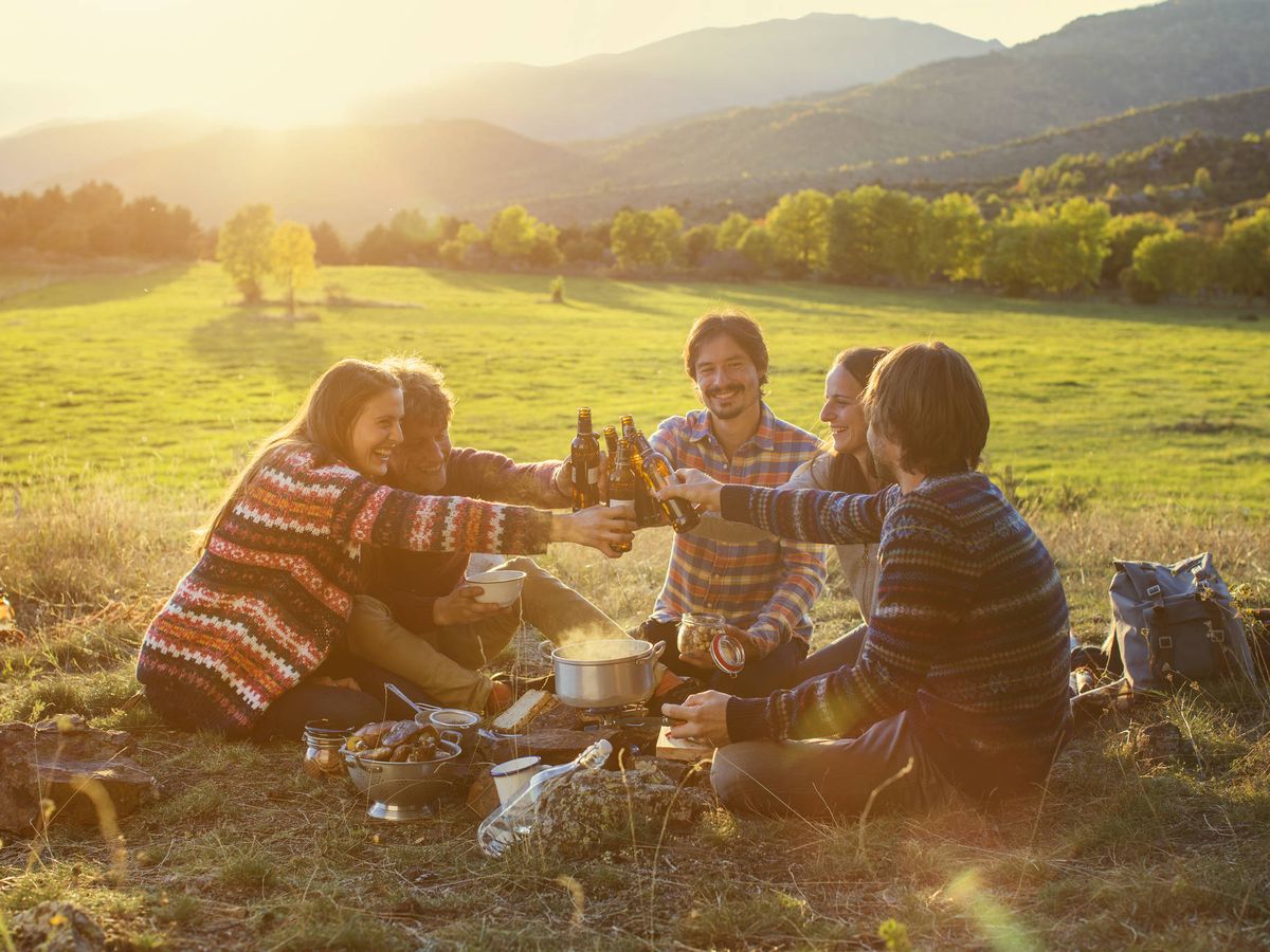 picnic con amigos